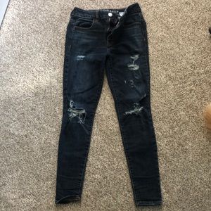 American Eagle ripped jeans